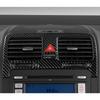 For VW Jetta V Golf V MK5 R32 GTI Plus Variant, Central Air Outlet Panel, Carbon Fiber Interior Sticker, Car Trim Accessories