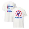 Nej Frue - For- og Bagsidet Sjov 90'er TV-show T-shirt Parodi Citat, Unisex
