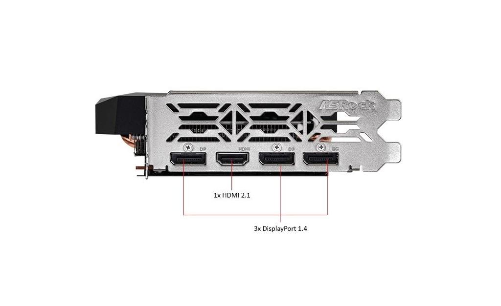 ASRock Graphics Card AMD Radeon RX6600 GDDR6 8GB Model [Domestic Authorized Distributor Product] RX6600 CLD 8G