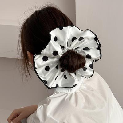 Velké vlasové doplňky pro ženy dívky gumičky do vlasů korejské elastické scrunchies gumička kpop dospělí vedoucí móda populární vintage