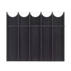Clarinet Reed Case 10 Slots Saxophone Clarinet Holder Box with Magnetic Closure for Alto Tenor Soprano Saxophone Reeds