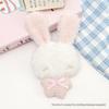 Adorable Calming Rabbit Plush Pendant: Soft Korean-Style Brooch & Children's Hair Accessory