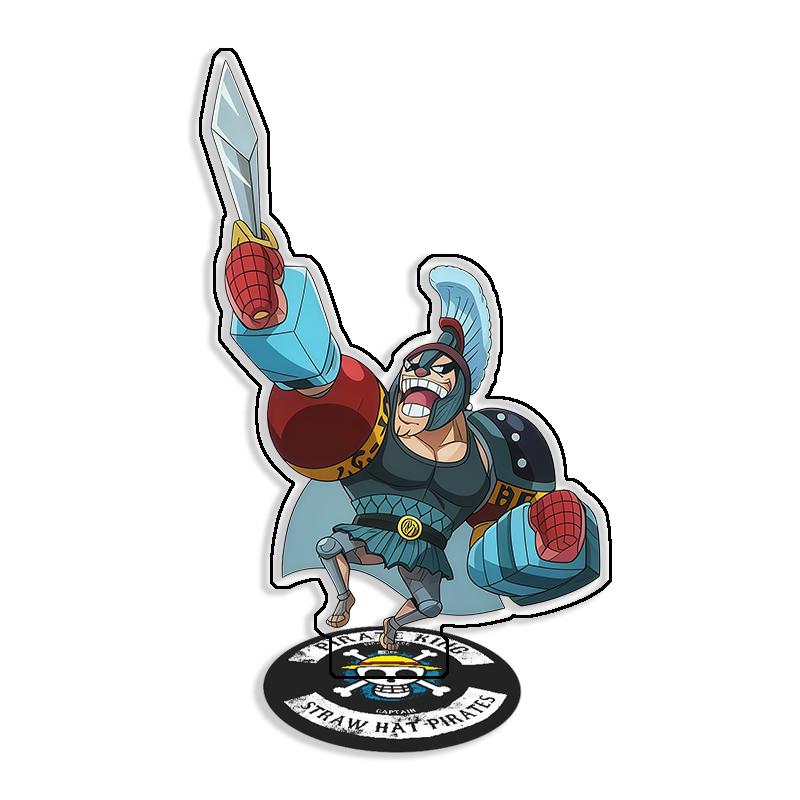 Standing Sign for OPCG OP Buggy Sabo Boa Hancock Smoker Self Made Cartoon Anime Game Desktop Decoration Toy Fans Gift 15cm