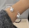 Xiaomi 100% Solid 925 Sterling Silver Metal Bracelet for Women Vintage Handmade Simple Balls Tassel Bracelet Birthday Gift Party