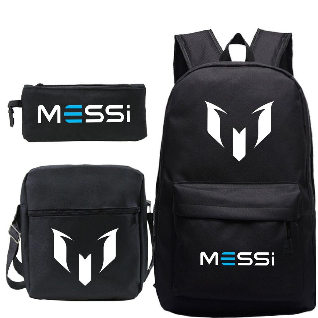 Football Printed Student Backpack Multifunctional Usb Interface Large Capacity Leisure Travel Backpack