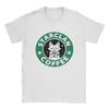 Streetwear TShirt Summer StarClan Coffee  Leisure TShirts Samurai Cat Cotton Tee Shirt for Unisex Y2K Wholesale Short Sleeve Tees