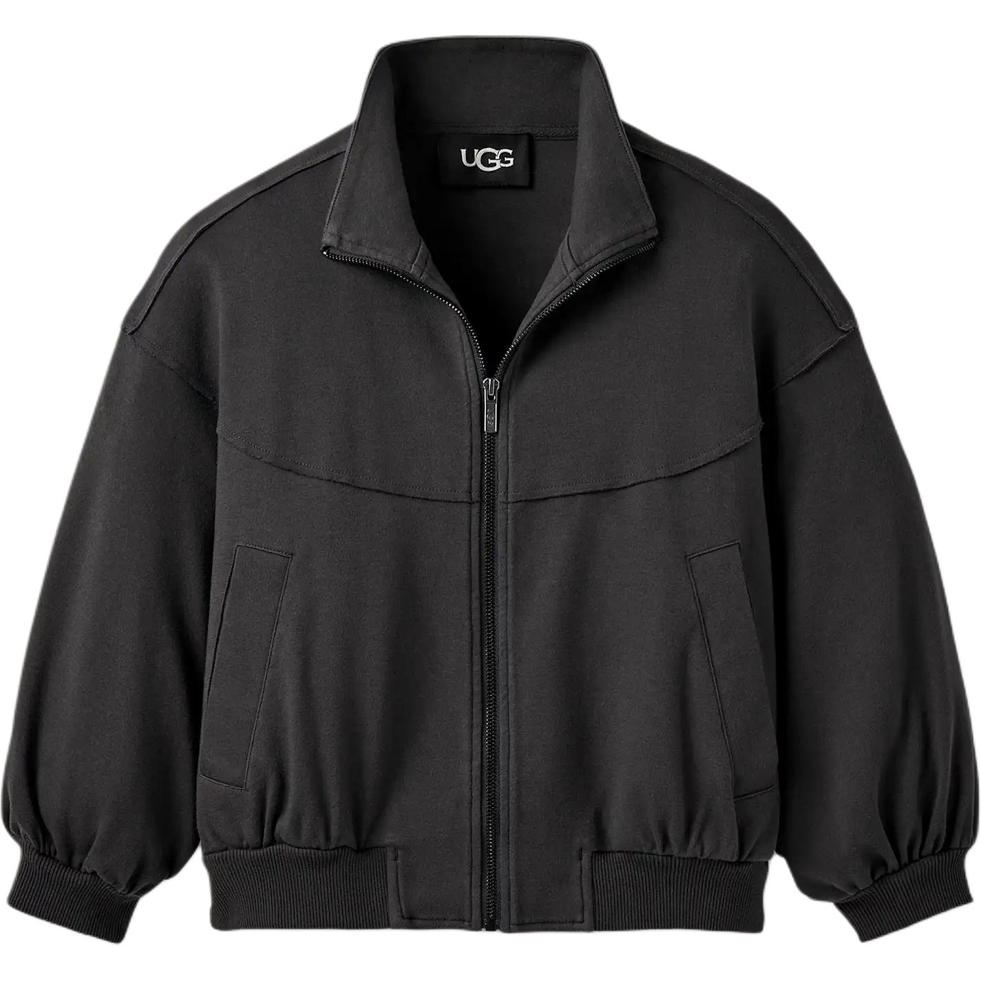 

UGG Solid Color Zip-Up Jacket Women jackets 1175151-INK XS