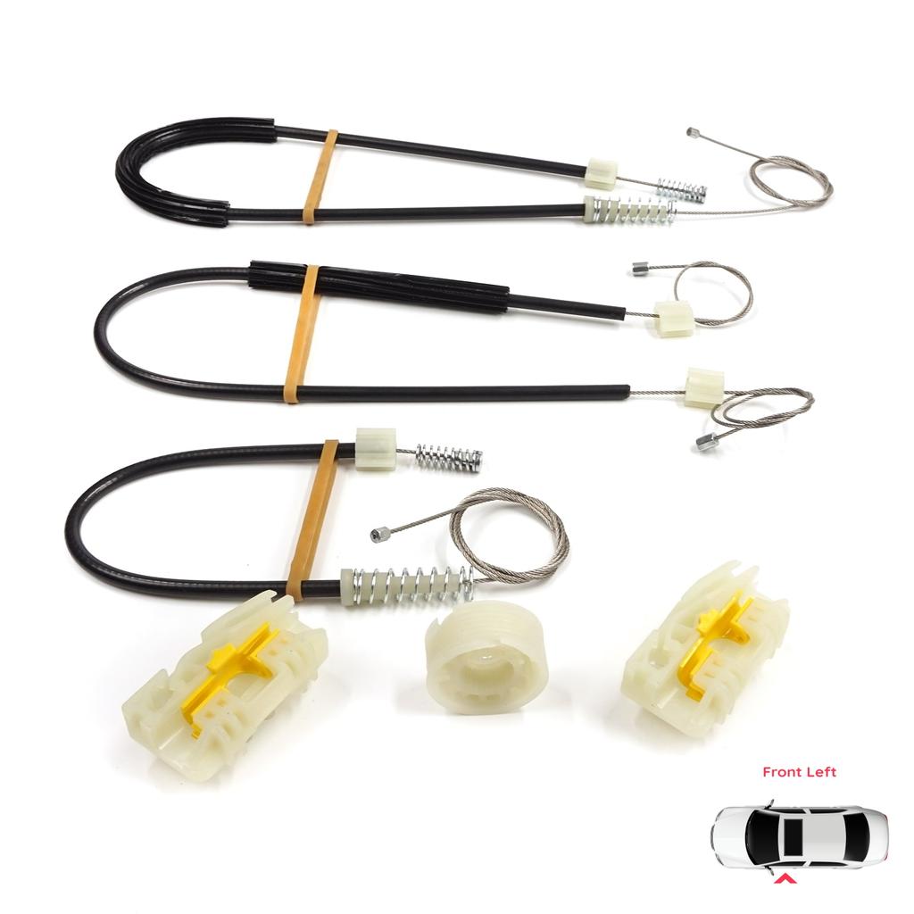 EWR453 Fensterheber Reparatursatz Vorne Linke Tür für Seat Leon MK2 1P 1P1 2005-2012 5-Türer HB 1P0837461A