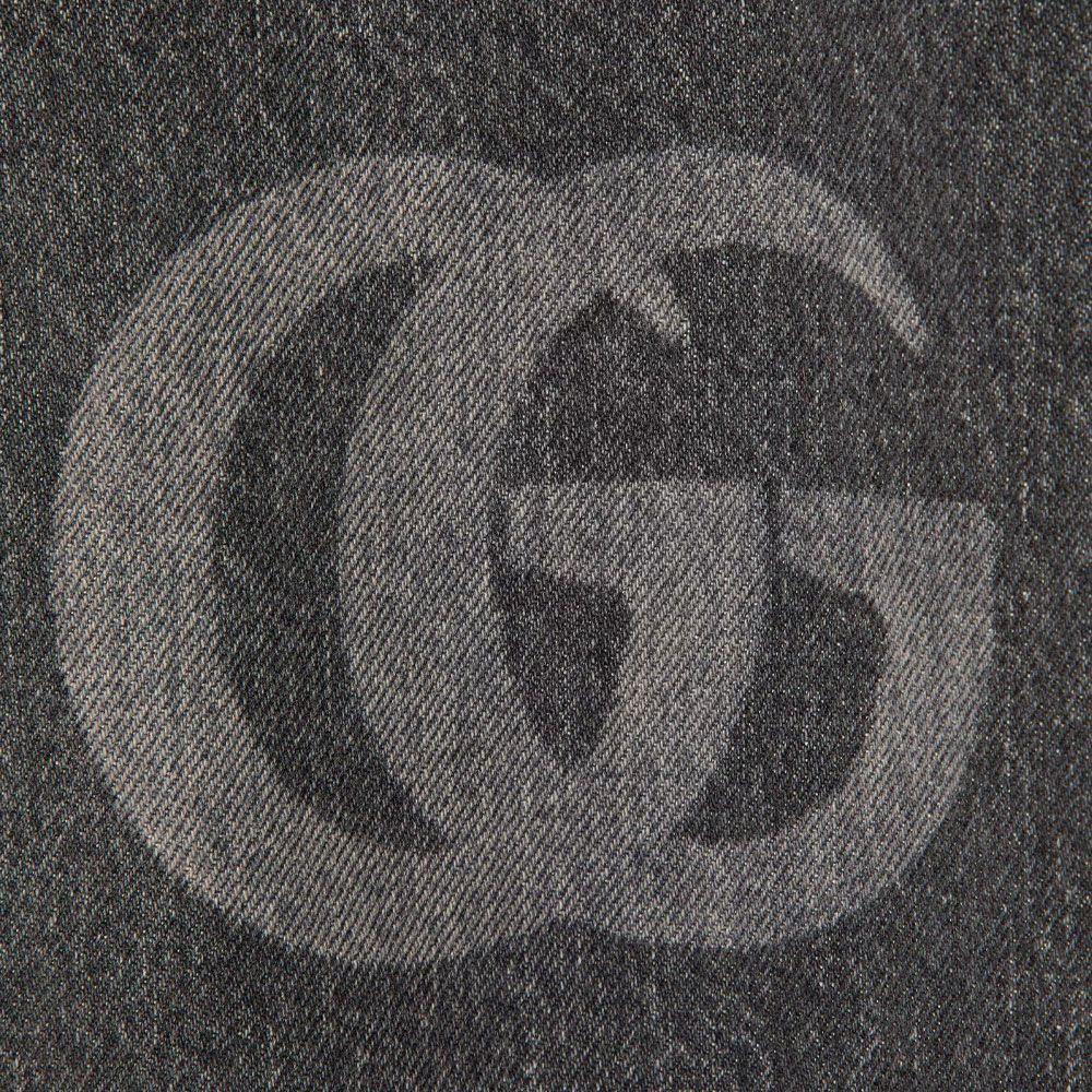 GUCCI Logo Detailed Slim Fit Denim Jeans 815642-XDDCC-1130