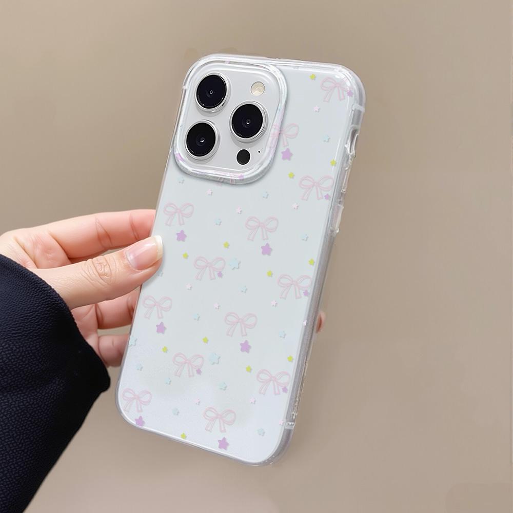 Painted Phone Case for iPhone 12 13 15 16 iPhone 16 12 13 14 15 Pro  14 15 16 Pro Max Coverage Shockproof Anti-Fingerprint Fresh Style Protective Case