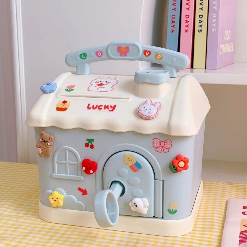 Children Anime Piggy Bank Square Money Boxes 2025 Savings Bank  New Year Gift