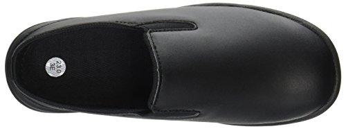 Asahi Cook 102 Commercial Kitchen Shoes, Black, Size 24.0 cm, 3E