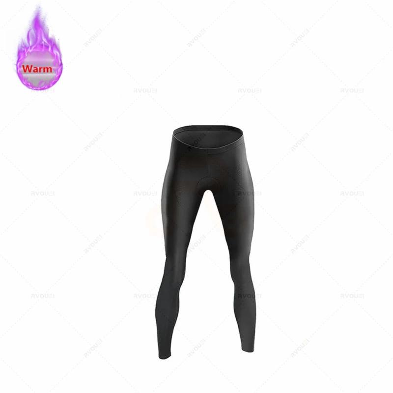 Thermal Fleece Cycling Jersey Set, Racing Bike Suit, Mountain Bicycle Clothing, New Team, Winter Velvet Warm Cycling Clothing Suit Set