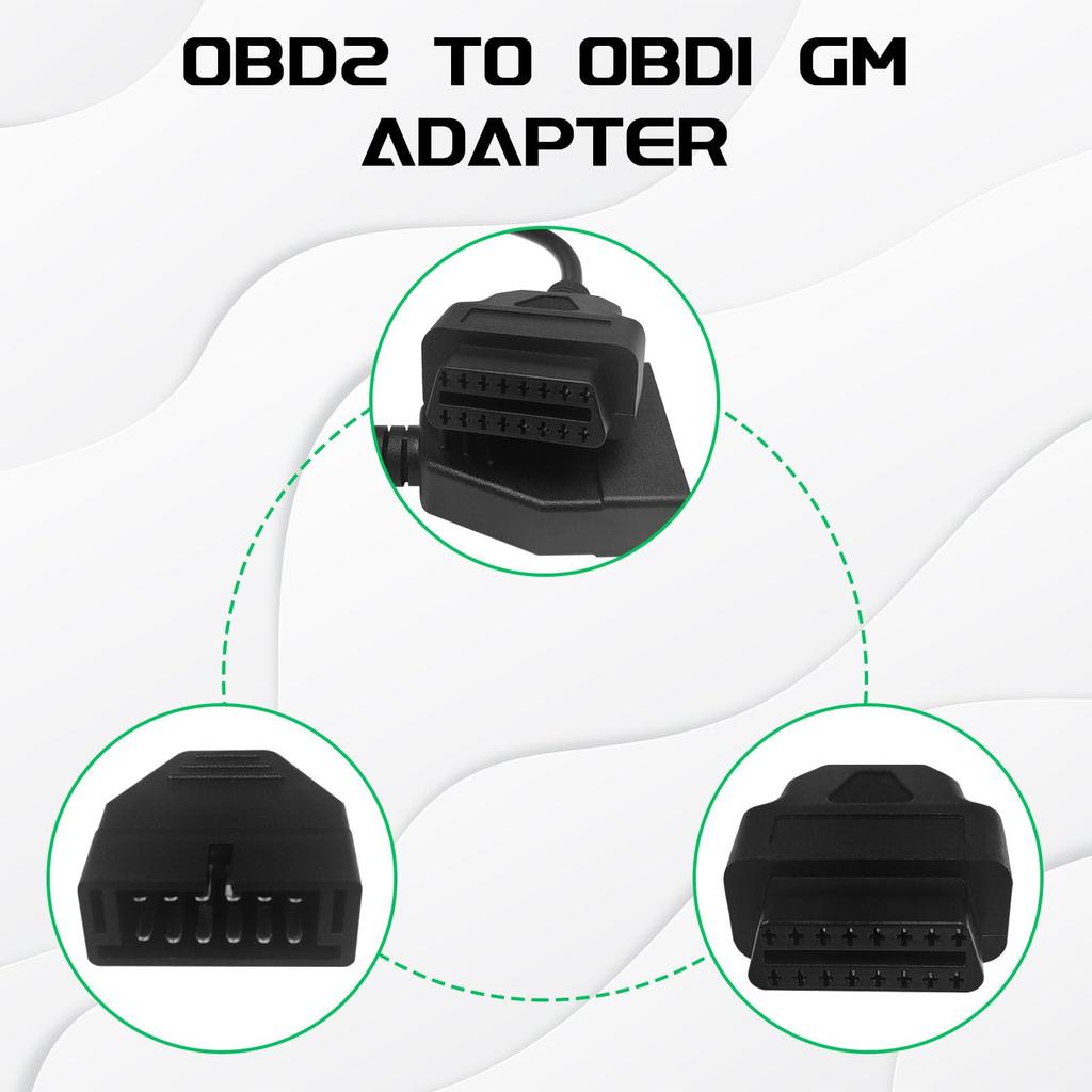 Hirificing Scanner OBD1 Adaptor OBD1 la OBD2 GM Cablu Cablu Cititor Scanner OBD 1