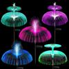 Waterproof Solar Jellyfish Reed Lawn Lamp - Outdoor Luminous Decoration