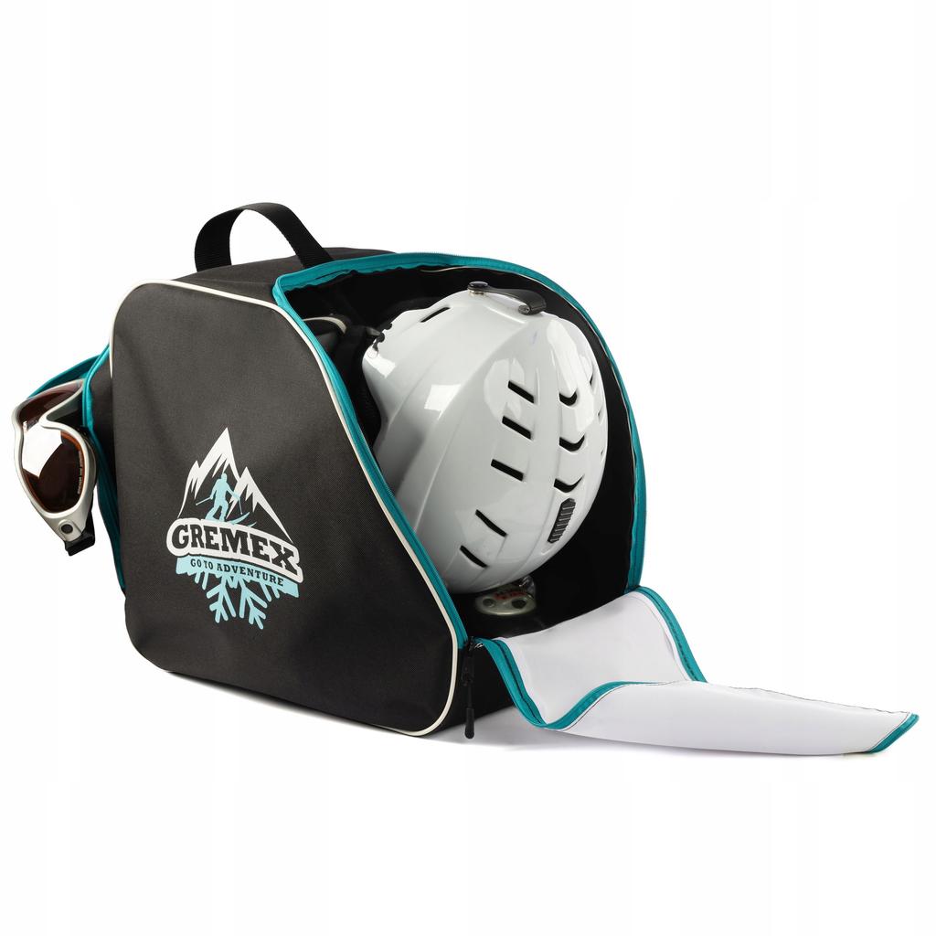 Set of Cover Backpack Ski Bag + Boots Graphite 180
