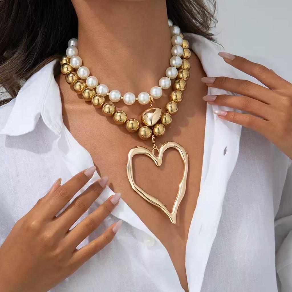 Exaggerated Statement Necklace For Women Bohemian Multicolor Stone Necklaces Big Discount Fashion Jewelry Clearance Sale