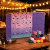25 Days handmade Christmas Advent Knitting Set DIY Craft Yarn Crochet Association surprise Gift Box for crochet enthusiasts