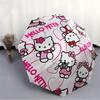 1pc Hello Kitty Automatic Folding Umbrella - 8-Rib Durable Iron Frame, Compact Portable for Daily Travel, Men & Women yy251125239