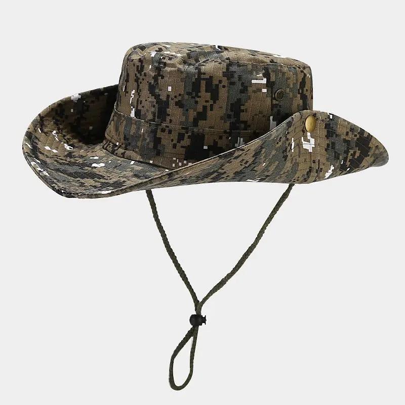 Lente En Zomer Polyester Print Bucket Hat Vissershoed Buiten Reizen Zonneklep Voor Mannen En Vrouwen 122 black