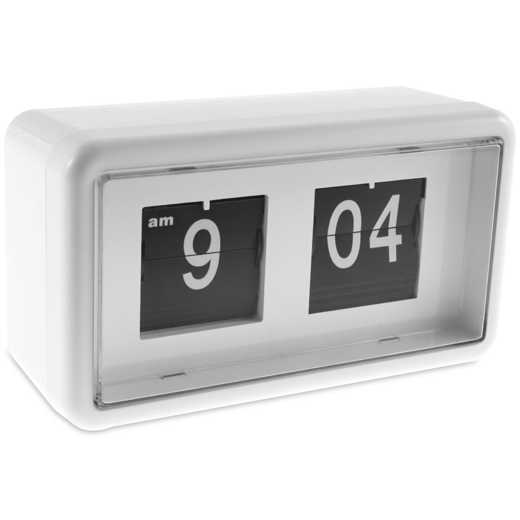 Automatic Flip Clock Desktop Retro Clock Digital Flip Clock Battery Driven Multi functional Clock Home Decoration Clock
