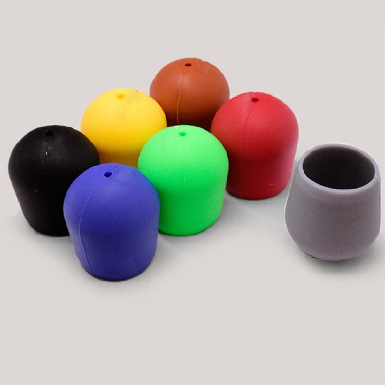 Fishing Rod Fixed Rings Handle Protective Case Fishing Rod End Cover Butt Cushions Silicone Rod Bottom Protector Enduring