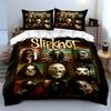 Slipknot Band Beddengoed Set Beddengoed set (1 dekbedovertrek, 2 kussenslopen, dekbed niet inbegrepen)