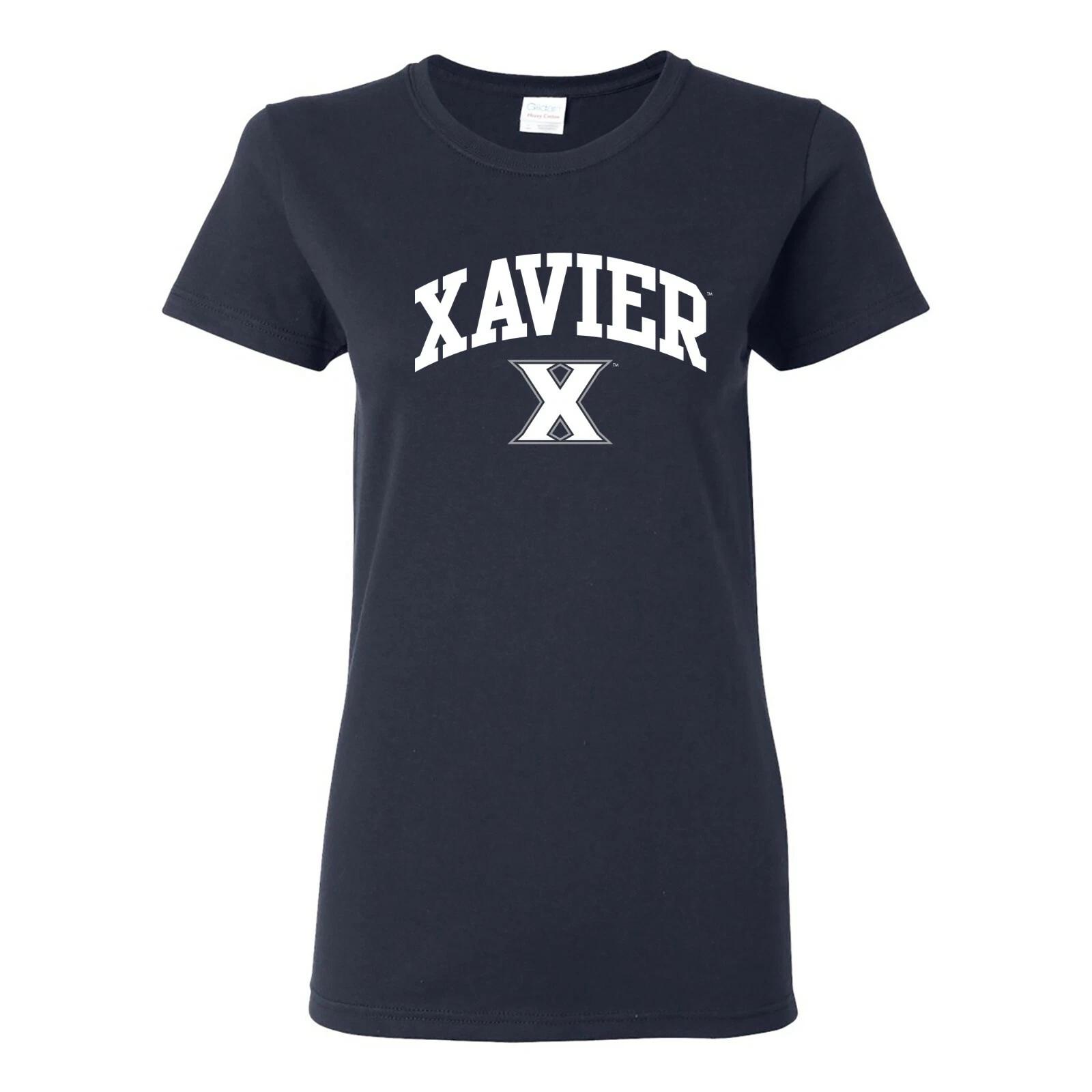 Xavier Musketeers Arch Logo Womens T shirt - NCAA College University 3XL