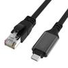 High Speed USB Type C to RJ45 Gigabit Ethernet Adapter Network Cable 1000Mbps Connector for Office and Entertainment