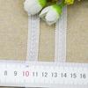 5 meters/16.4ft each pack 1.1cm wide Vintage Cream Wave Braided Lace Trim Decorative Woven Fabric Ribbon for Gowns Costume Sewing DIY Craft Supplies