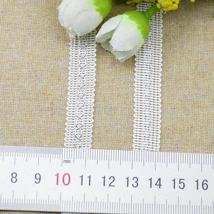 5 meters/16.4ft each pack 1.1cm wide Vintage Cream Wave Braided Lace Trim Decorative Woven Fabric Ribbon for Gowns Costume Sewing DIY Craft Supplies