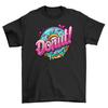 Donut Mess With Me Retro_99 Tee - Funny T-Shirt Mens Womens Tees Top for Foodies! 100% Cotton, Unisex