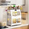 Kitchen Dish Drying & Storage Cabinet
