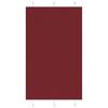 Burgundy Red Pleated Blind 115X200 Cm Fabric Width