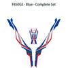 Applicable to BMW F750GS, F850GS 18-22 models. 40th Anniversary stickers, decals for fuel tank, and fishbone decals.