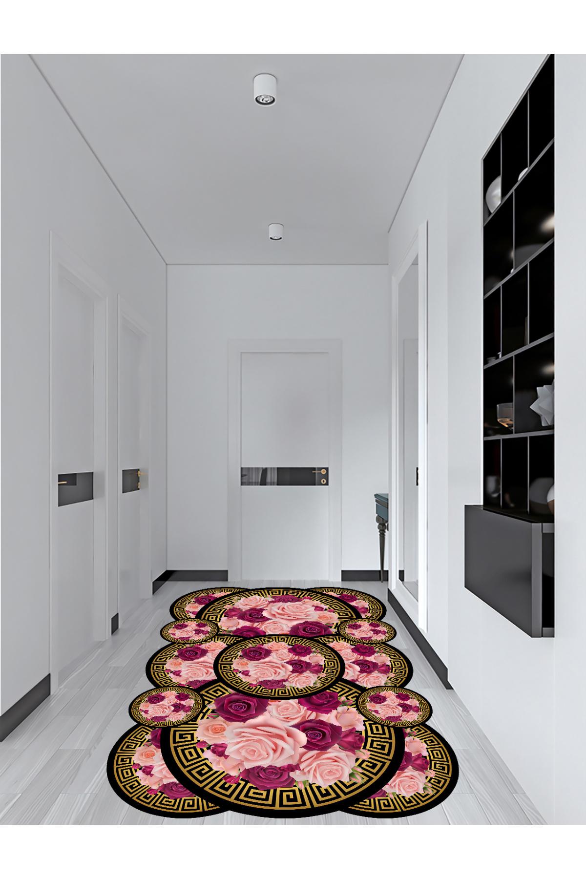 

MD-LİFE HOME Нескользящий ковер для лазерной резки с цифровой печатью MD5403