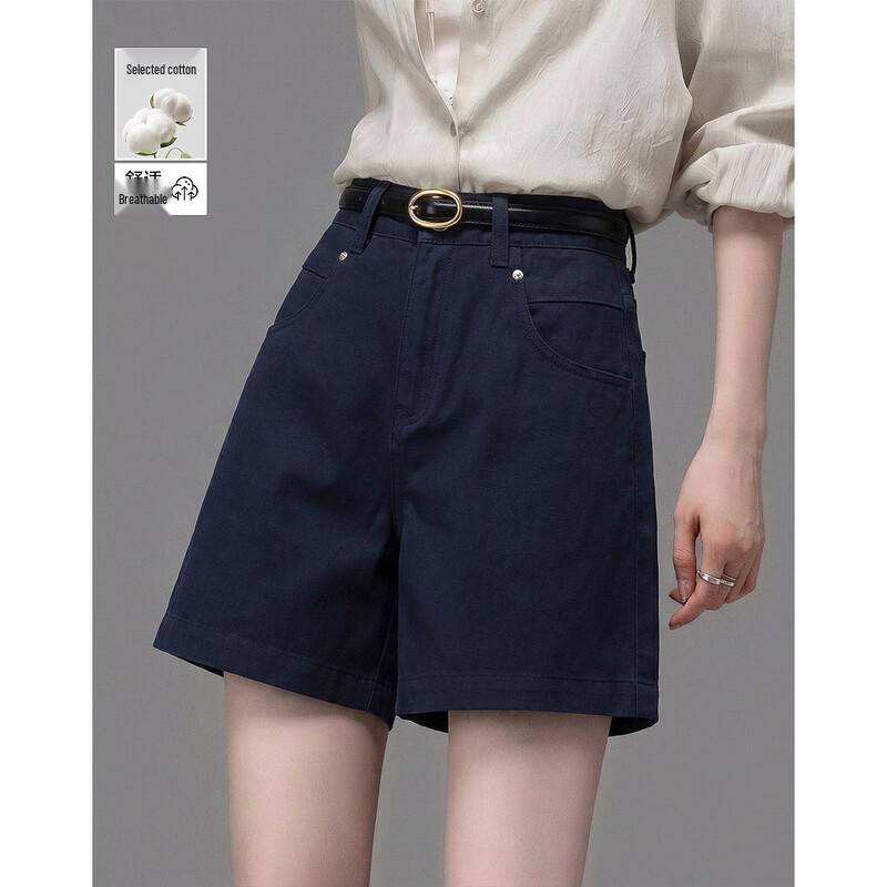 Demana Cloud Oxygen Cotton Zipper Shorts M