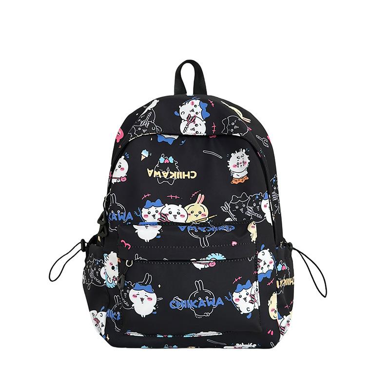 Schoolbag junior high school student backpack Japanese cartoon cute backpack large capacity travel schoolbag junior high school