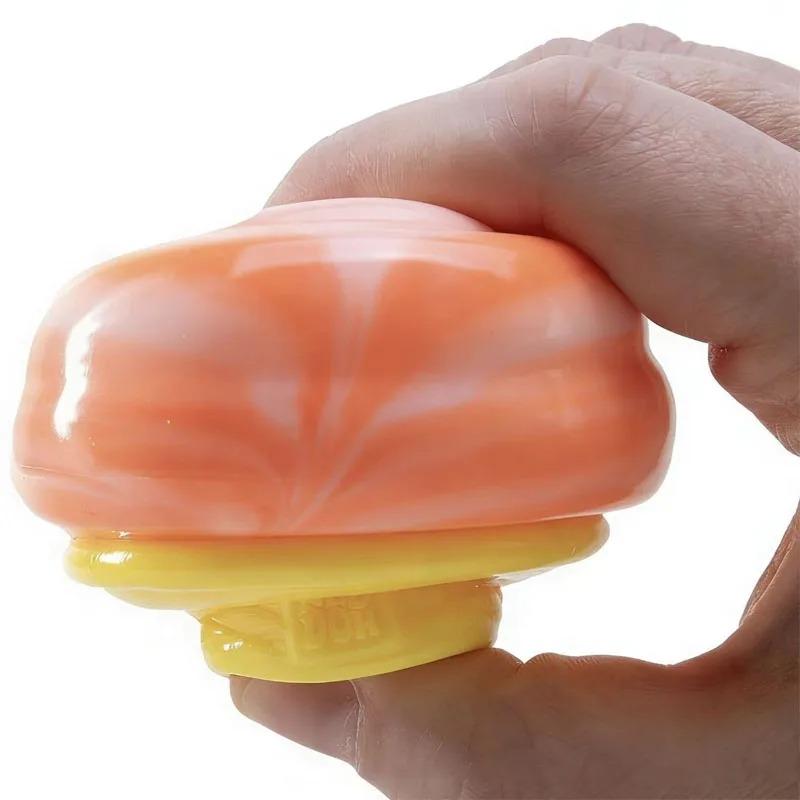 Decompresión de plastilina con forma de helado, cono de helado sorpresa, para aliviar el estrés, regalos de fiesta, adornos