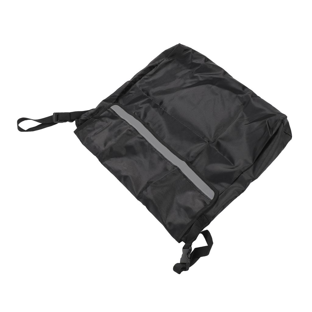 Wheelchair Storage Bag Large Capacity Oxford Cloth Portable Wheelchair Back Hanging Bag Pouch for