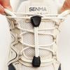 1 Pair Stopper for Elastic Rope Fastener for Kids Adult Triangle Plastic Cord Lock No Tie Shoelaces Buckle Lazy Sneaker Laces