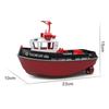 New RC Boat 2.4G Powerful Dual Motor Long Distance Wireless Power Remote Control Tugboat Model Suitable for Boys Gift Children's Toys