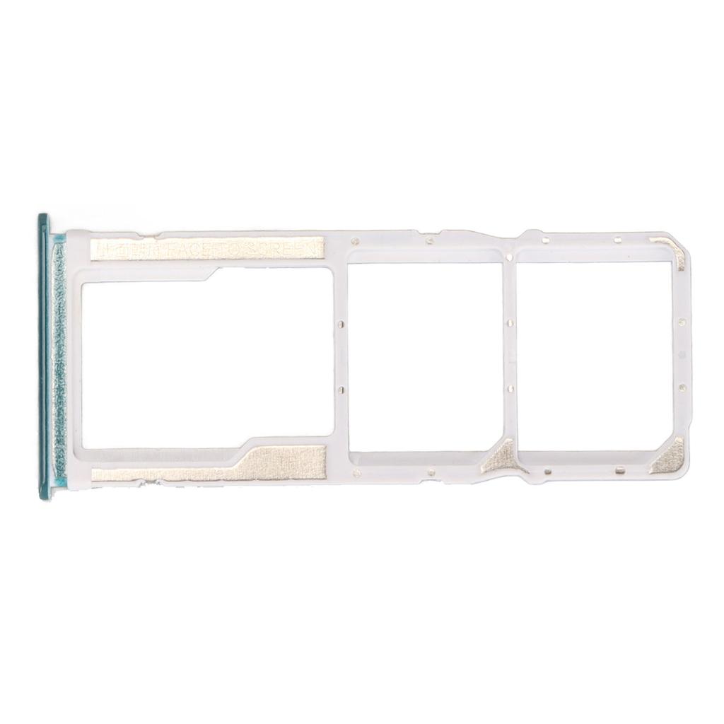 Ersatz SIM-Kartenfach Speicherkartensteckplatz Halter mit Auswurfstift Bürste für Xiaomi Redmi Note 9 Grün