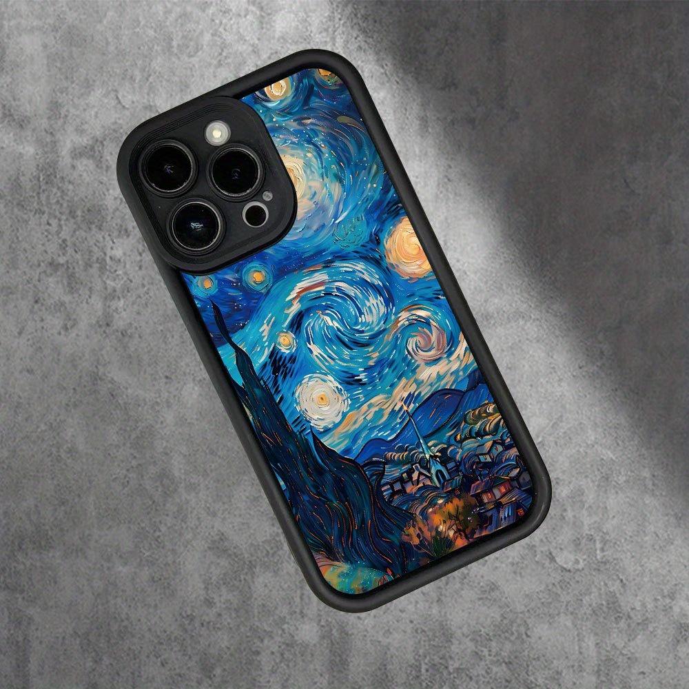 Cartoon Starry Sky Pattern Phone Case for iPhone 17 16 15 14 13 12 11 Pro/Max/Plus - Drop & Shockproof Back Cover