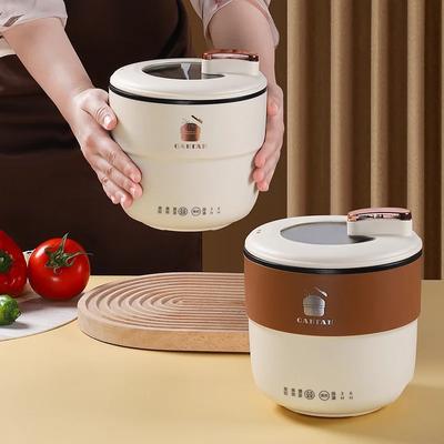 220V 1800ML Elektrischer Reiskocher Antihaft-Multikocher Intelligente Haushaltsnahrungsmittelkochmaschine Hot Pot