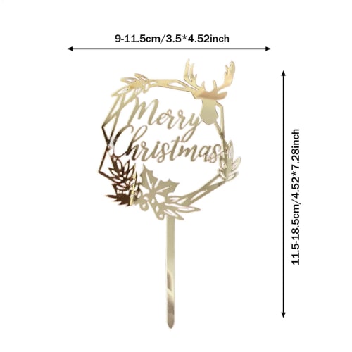 Christmas cake toppers, cupcake toppers, birthday cake toppers, Christmas cake decorations, cake picks, cupcake toppers, cake inserts, Christmas cake