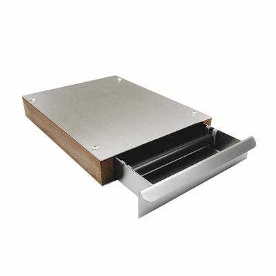 Watchget Espresso Knock Box Sertar Tip din oțel inoxidabil Cafea Măcinată Metal Detașabil pentru Home Office Restaurant Cafenea