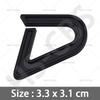 3D Metal SD Emblem Logo S D Badge Rear Trunk Decal Car Stickers Tailgate Decals for R55 R56 R60 R61 F55 F56 F60 Accessories