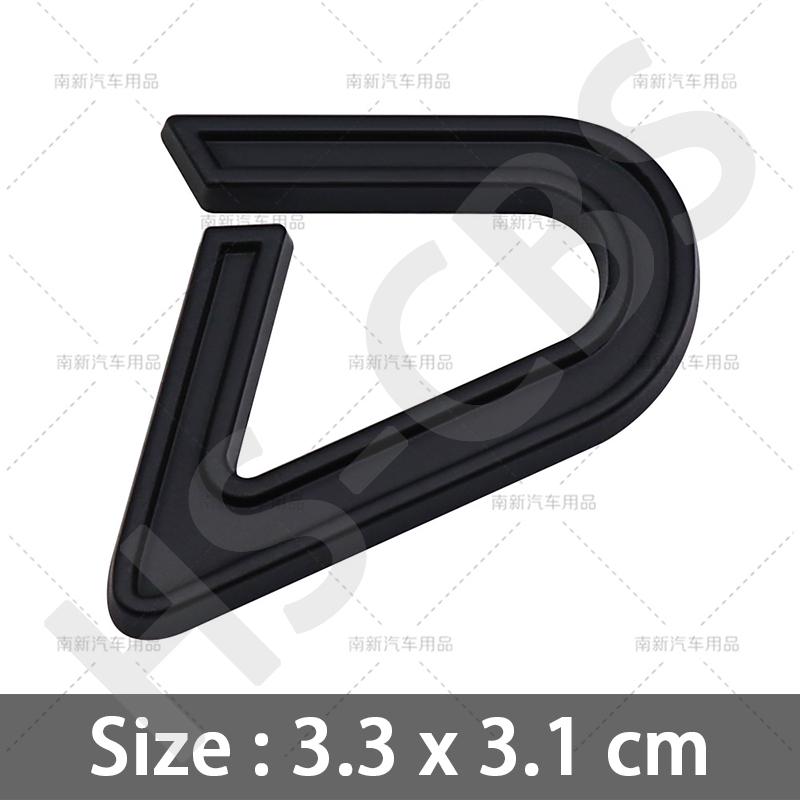 3D Metal SD Emblem Logo S D Badge Rear Trunk Decal Car Stickers Tailgate Decals for R55 R56 R60 R61 F55 F56 F60 Accessories