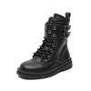 Girls Boots Autumn Winter Kids Fashion Boots Side Zipper with Metal Buckle Fashion Classic Children Rubber Boots for Performance